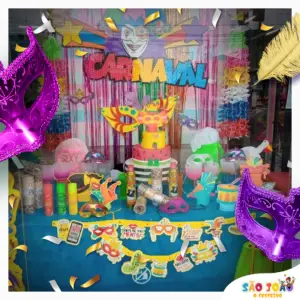Post de Carnaval para redes sociais criado pelo Studio AiC